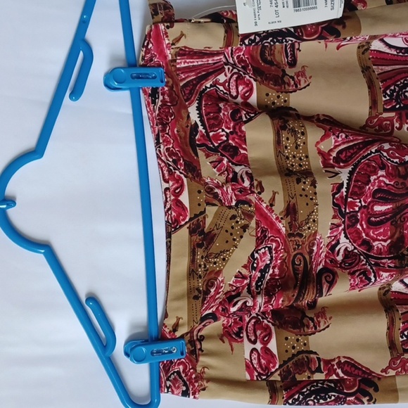 Harve Benard Petite Midi Skirt  Sz 10 - Picture 2 of 7